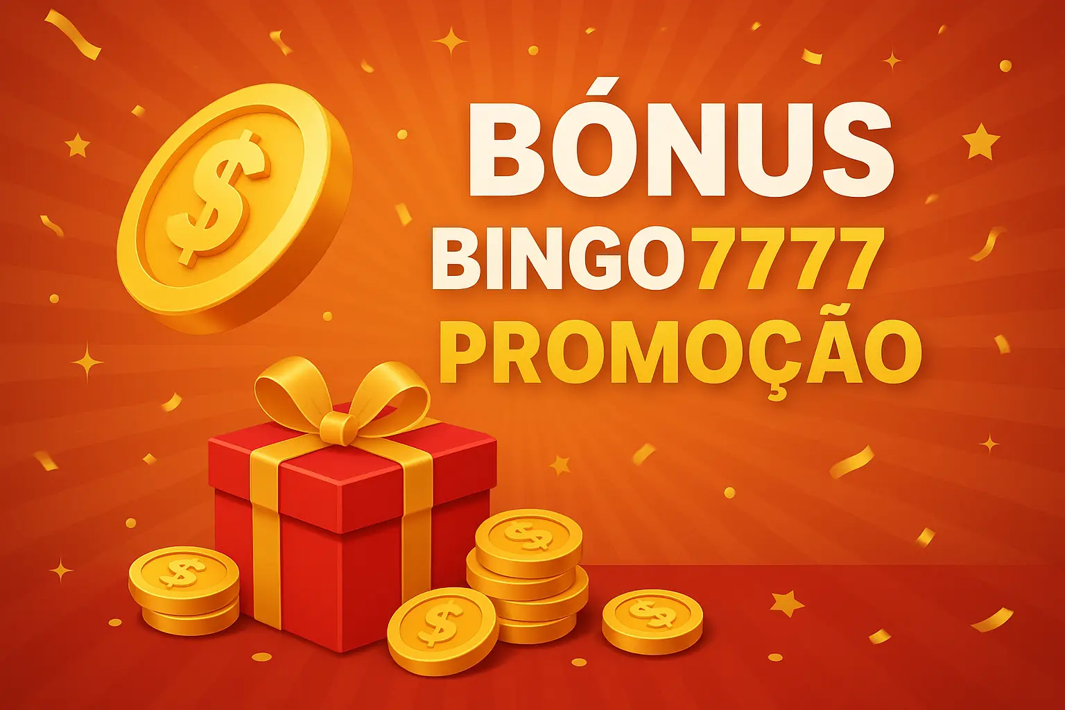 O bônus promocional BINGO7777 é uma ótima maneira de começar sua aventura
