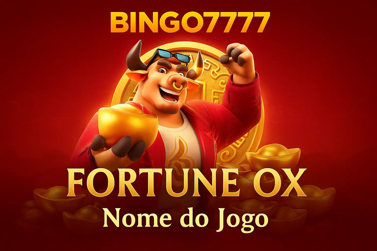 Fortune Ox no BINGO7777 - Aposte Agora e Reivindique Seus Ganhos