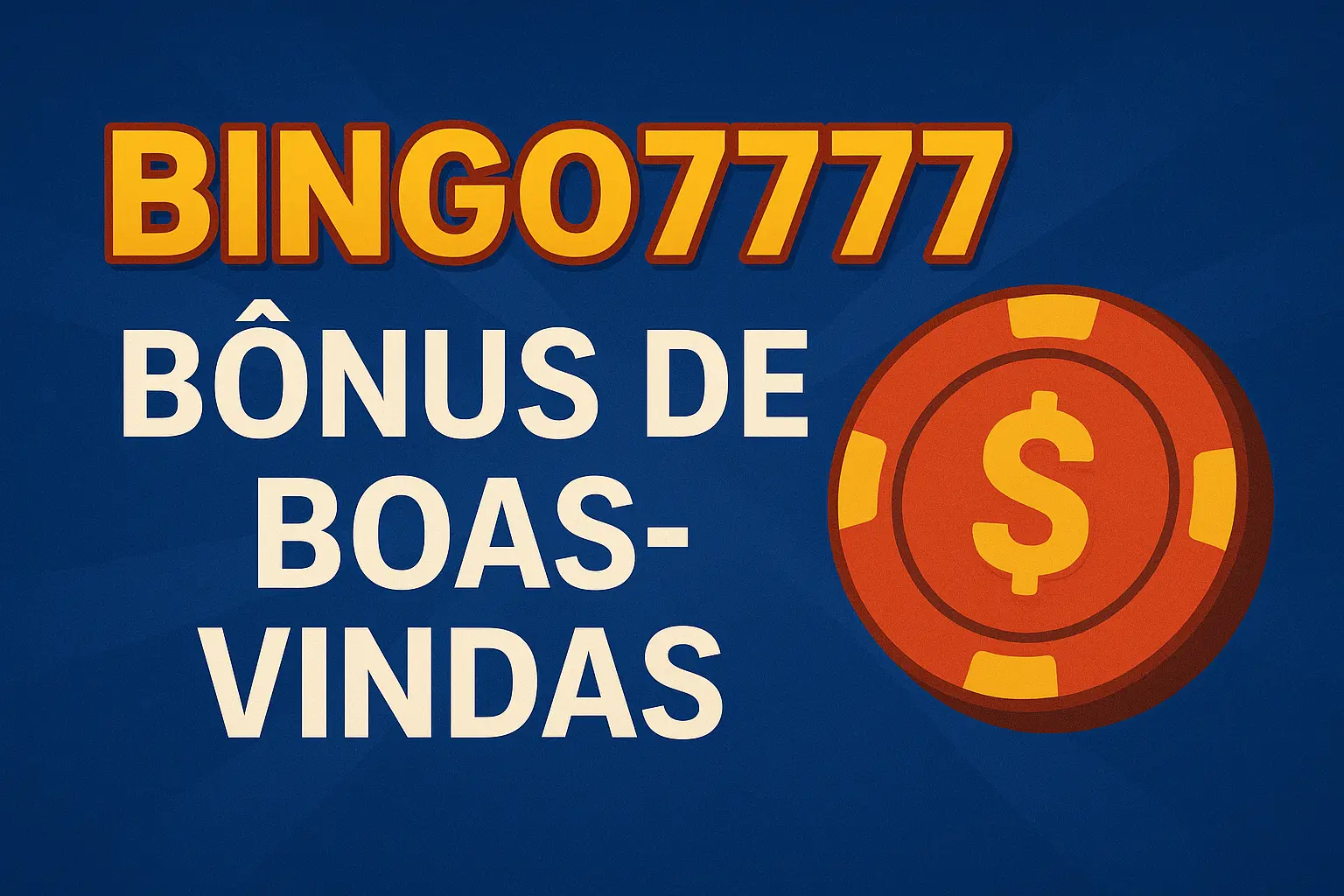 Criar uma nova Conta no plataforma BINGO7777