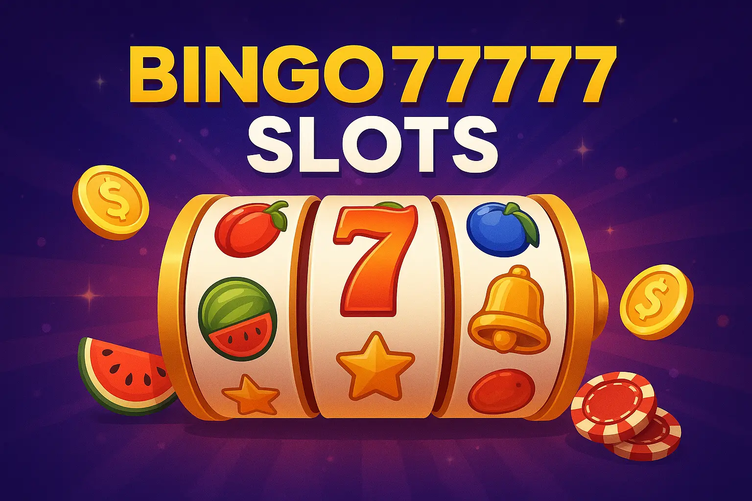 Explore o mundo das slot machines no BINGO7777 Casino